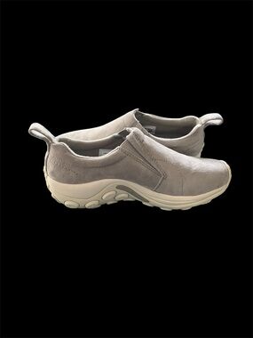 Merrell Slip-On Casual Sneakers in Light Gray and Off-White